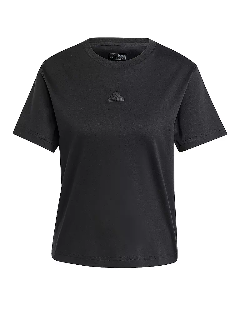 ADIDAS Damen T Shirt schwarz